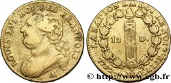 LOUIS XVI (MONARQUE CONSTITUTIONNEL)  12 deniers dit &nbsp;au faisceau&nbsp;, type FRANCOIS 1792 Paris