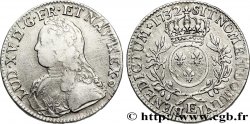 LOUIS XV DIT LE BIEN AIMÉ Écu aux branches d&nbsp;olivier, buste habillé 1732 Tours TB+/TTB