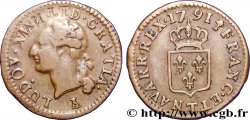 LOUIS XVI Liard dit &nbsp;à l&nbsp;écu&nbsp; 1791 Nantes