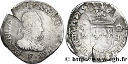 HENRI III Teston, 3e type 1575 Angers TB/TB+