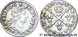LOUIS XIV LE GRAND OU LE ROI SOLEIL Cinq sols aux insignes 1703 Strasbourg