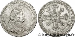 LOUIS XIV LE GRAND OU LE ROI SOLEIL Demi-écu aux huit L 1704 Atelier indéterminé TTB