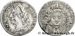 LOUIS XV DIT LE BIEN AIMÉ Dixième d’écu aux branches d’olivier, buste lauré 1771 Paris TTB