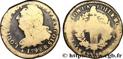 LOUIS XVI 2 sols dit &nbsp;au faisceau&nbsp;, type FRANCOIS 1792 Orléans VG