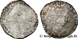 HENRI IV LE GRAND Quart d écu, croix feuillue de face 1603 Angers