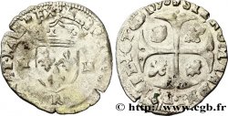 HENRI IV LE GRAND Douzain aux deux H, 2e type 1596 Saint-André de Villeneuve-lès-Avignon
