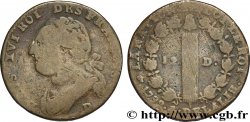 LOUIS XVI (MONARQUE CONSTITUTIONNEL)  12 deniers dit &nbsp;au faisceau&nbsp;, type FRANCOIS 1792 Lyon