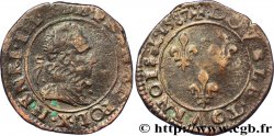 HENRI III Double tournois, type d’Amiens 1587 Amiens