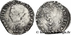 CHARLES IX Demi-teston, 4e type 1566 Bayonne