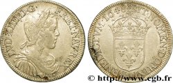 LOUIS XIV  THE SUN KING  Demi-écu, portrait à la mèche longue 1648 Paris