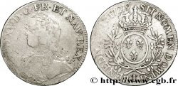 LOUIS XV DIT LE BIEN AIMÉ Écu dit “aux branches d&nbsp;olivier” 1729 Nantes TB
