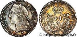 LOUIS XV DIT LE BIEN AIMÉ Vingtième d&nbsp;écu aux branches d’olivier, tête ceinte d’un bandeau 1759 Paris TTB