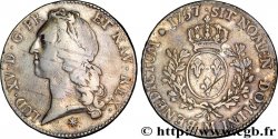 LOUIS XV DIT LE BIEN AIMÉ Écu aux branches d’olivier, tête ceinte d’un bandeau 1757 Toulouse TB