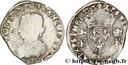 CHARLES IX Demi-teston, 4e type 1566 Bayonne