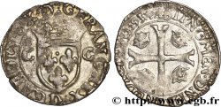 CHARLES X, CARDINAL DE BOURBON Douzain aux deux C, 1er type 1593 Lyon
