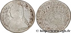 LOUIS XV DIT LE BIEN AIMÉ Demi-écu aux branches d&nbsp;olivier, buste habillé 1729 Bordeaux B
