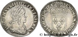 LOUIS XIII  Douzième d écu, buste drapé et cuirassé (2e buste de Jean Warin) 1642 Paris, Monnaie de Matignon