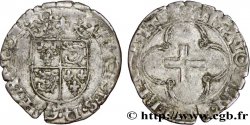 FRANCOIS I Douzain à la croisette du Dauphiné, 2e type, sans polylobe au droit n.d. Grenoble
