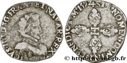 HENRI IV LE GRAND Demi-franc 1592 Bordeaux