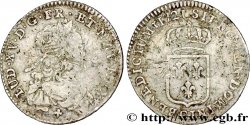 LOUIS XV DIT LE BIEN AIMÉ Sixième d&nbsp;écu de France 1721 Caen TB+