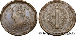 LOUIS XVI 2 sols dit  au faisceau , type FRANÇOIS 1791 Paris