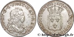 LOUIS XV DIT LE BIEN AIMÉ Tiers d&nbsp;écu de France 1721 Limoges TTB