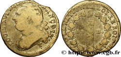 LOUIS XVI (MONARQUE CONSTITUTIONNEL)  12 deniers dit &nbsp;au faisceau&nbsp;, type FRANÇOIS 1792 Saumur