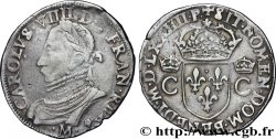 CHARLES IX Teston, 10e type 1574 Toulouse MBC