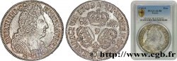 LOUIS XIV LE GRAND OU LE ROI SOLEIL Écu aux trois couronnes 1709 Rennes