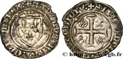 CHARLES VIII Blanc à la couronne n.d. Paris TB+