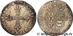 HENRI IV LE GRAND Quart d écu de Béarn 1605 Morlaàs