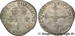 HENRY III Double sol parisis, 2e type 1585 Paris