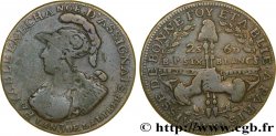 REVOLUTION COINAGE Six blancs de Montagny 1791 s.l.