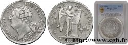 LOUIS XVI (MONARQUE CONSTITUTIONNEL)  Écu dit  au génie , légende FRANÇOIS 1793 Marseille