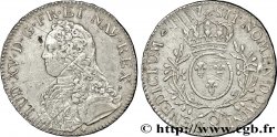 LOUIS XV DIT LE BIEN AIMÉ Écu aux branches d&nbsp;olivier, buste habillé 1737 Perpignan TTB
