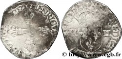 HENRI III Quart d&nbsp;écu, croix de face 1579 Nantes