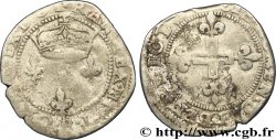 CHARLES IX Double sol parisis, 1er type 1571 Saint-André de Villeneuve-lès-Avignon