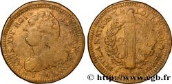 LOUIS XVI (MONARQUE CONSTITUTIONNEL)  2 sols dit &nbsp;au faisceau&nbsp;, type FRANÇOIS 1791 Paris TB+