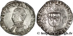 CHARLES IX Teston, 4e type 1563 Bayonne