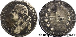 LOUIS XVI (MONARQUE CONSTITUTIONNEL)  12 deniers dit  au faisceau , type FRANÇOIS 1793 Riorges