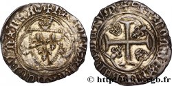 CHARLES VII LE VICTORIEUX Blanc à la couronne n.d. Montpellier