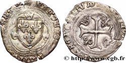 CHARLES VII LE VICTORIEUX Blanc à la couronne n.d. Lyon