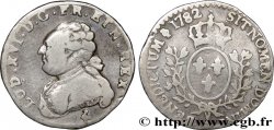 LOUIS XVI Vingtième d’écu aux branches d’olivier 1782 Paris