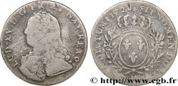 LOUIS XV  THE WELL-BELOVED  Dixième d’écu aux branches d’olivier, buste habillé 1726 Metz