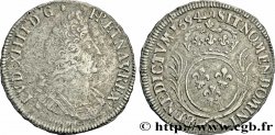 LOUIS XIV &nbsp;THE SUN KING&nbsp; Demi-écu aux palmes 1694 Bordeaux XF