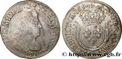 LOUIS XIV LE GRAND OU LE ROI SOLEIL Demi-écu aux palmes 1694 Amiens TB+