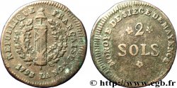 SIÈGE DE MAYENCE 2 sols 1793 Mayence