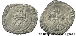CHARLES, REGENCY - COINAGE WITH THE NAME OF CHARLES VI Gros dit  florette  n.d. Loches