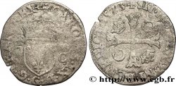 CHARLES IX Douzain aux deux C couronnés 1573 Poitiers