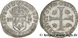 HENRI III Douzain aux deux H, 1er type 1577 Paris